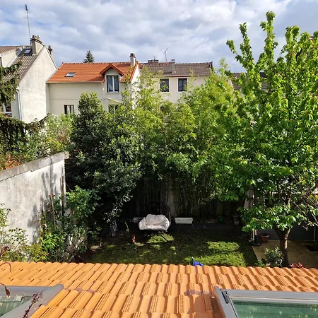 Villa Maison, 4 Chambres, Metro, Climatisation Villejuif